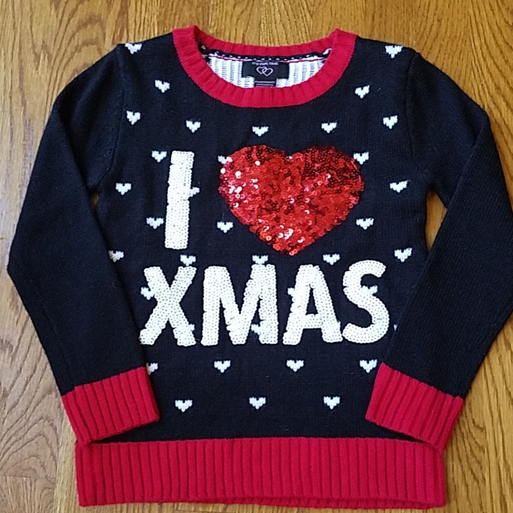 Girls XMas Sweater Sz Small